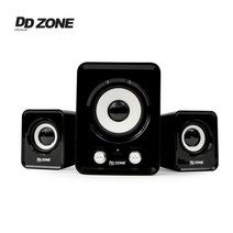 DDZONE 2.1채널 미니우퍼 컴퓨터 스피커 DS-U1050