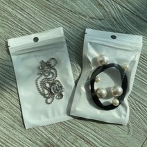 미니 반투명 지퍼백 소모품 악세서리포장 100매, 포장용 투명 지퍼백 8x13cm 100매