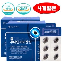 파이토케미컬 지아잔틴 결명자 눈건강 영양제 루테인 비타민A 60캡슐x2 셀렌아연 항산화