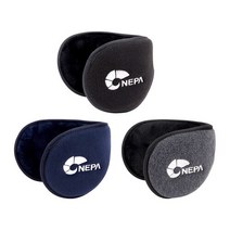 OP 네파 방한 귀마개 방한용품 벨보아플리스 7IFEB95, 블랙, 색상:블랙