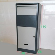 도서관 반납함 반납기 우편함 도서 수취함 대형 예쁜, 그레이110x45x26cm