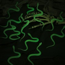 PARTYPANG 할로윈 장식소품 데코소품 H28_럭셔리할로윈 리얼장식 뱀모형 한팩 [야광], 단품