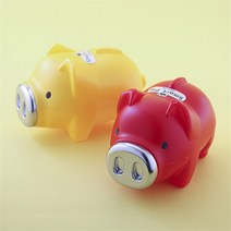 2p 스마트 돼지저금통(중)/팬시점판매용 운동회사, 기본