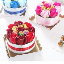 츄파춥스미니케익(레드) 화이트데이 발렌타인데이 발렌타인데이선물 화이트데이선물, 츄파춥스미니케익 핑크