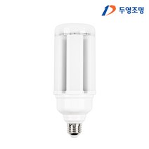 두영 LED 콘램프 40W E26 콘벌브 주광색 가로등, 40W E26-주광색_하얀빛