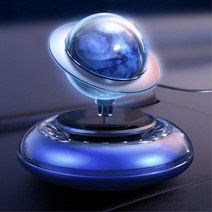 대시보드 거치용 실내인테리어 차량 악취제거 태양빛 회전 디퓨져 고급방향제 벤츠 K3, 그린 블랙체리