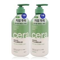 더마앤모어 세라마이드 두피딥클렌징 샴푸 600ml+600ml