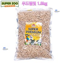 토끼 목재속살 고슴도치 악취중화 우드펠렛 1.8kg 화장실 소동물용품 배변통 흡수형