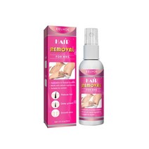 Eelhoe 30ML Painless 제모 스프레이 모발 성장 억제제 리무버 100 Natural Permanent Face Arm arpit Leg Removal Spray, [02] women 30ml
