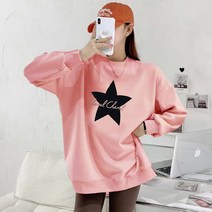 IDT 롱맨투맨 기모 티셔츠 오버핏 빅사이즈 맨투맨 티셔츠/후드티/기모맨투맨/맨투맨티