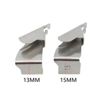 산업용미싱기 산업용 오버록 재봉틀 상부 슬리브 규칙 솔기 가이드 헤머 가이더 헴 가이더, 13mm