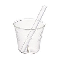 셀레티 거울 Seletti Vorratsdose Kaffee Tassen und Rührlöffel Glas transparent Set 6128252