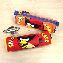 앵그리버드 원통봉제필통 5000w..1개 서랍장 연필꽂이 필기구, 한나 본상품선택