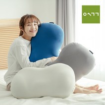 일상곳곳 마이크로볼 꿀잠 베개, 크림베이지
