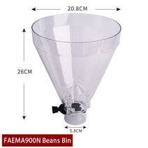핸드밀 커피 그라인더 자동 수동 콩 빈 호퍼 FEAMA Mazzer 900N/HC6 호환, 03 Beans Bin