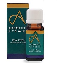독일 Absolute Aromas 에센셜 티트리 오일 10ml - 순수 천연 원액 크루얼티 프리 및 비건 - 아로마테라피 디퓨저 및 얼굴 모발 피부 및 손톱 관리용