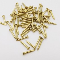 트랙터 의자 부품 200X 황금 직경 = 1.2mm 길이 6-30mm 보석 가슴 상자 케이스 경첩 가구 용 작은 미니 둥, 1.5x8mm