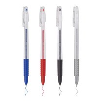 모나미 중성펜 젤러펜 502 JELLER PEN 0.5mm, 은색1타스(12개)