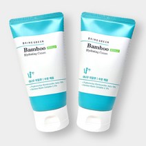 브링그린 대나무 히알루 수분 크림 100ml+100ml 튜브형 [브링그린 선크림 샘플 증정]
