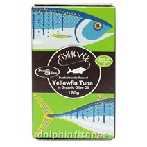 Fish4Ever 피쉬포에버 옐로우핀 튜나 인 올리브 오일 120g