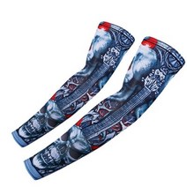 골프암슬리브 살색 2pcs 멋진 남성 여성 사이클링 러닝 암 워머 슬리브 uv 태양 팔, a18, 한 사이즈