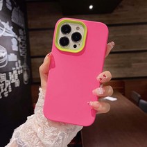 적용 iPhone13 케이스 애플12promax 액상 실리콘 XR 충돌 트리플렉스 커버 8P 소프트, iPhone 13pro, 로즈 레드