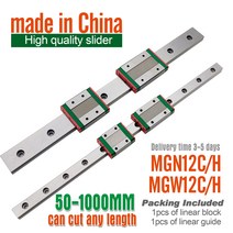 선형 가이드 슬라이더 블록 MGN12H 레일 300mm 330mm 350 400mm 450mm 500mm MGN12C MGN9C, 19 210mm_02 MGN12H