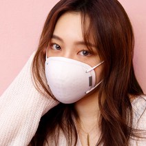 매직브이라인마스크 어반타입 필터교체 반영구 실리콘 마스크, 화이트