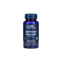 라이프 익스텐션 Optimized Quercetin 케르세틴 250mg 60베지캡슐 비타민씨 아스코르브산 카무카무 베리 바이오플라보노이드 생체플라본류 시트러스리모넘