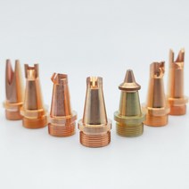 레이저 용접기 액세서리 용접 노즐 슈퍼 보호 초점 렌즈 구리 가이드 와이어 공급 튜브 초점 막대 구리 노즐, 와이어공급이없는C형와이어공급없이사용