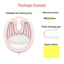 출산용품 만삭임산부 제왕절개 좌식샴푸 디스크환자 접이식 누워서샴푸디스크환자 만삭임산부, 분홍