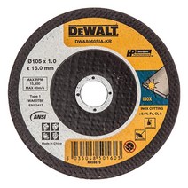 CT 디월트AC 절단석 DWA8060SIA (4인 치) 25EA(5092112), 25개