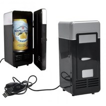 휴대용usb 미니 데스크탑 여행용선풍기냉장고 쿨러 음료 음료 캔 쿨러따뜻한 pc, USB 냉장고 2