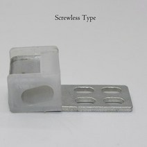 트랙터 의자 부품 1Pc 소파 스프링 고정 클립 Srews/손톱 자동차 좌석 버클 홈 가구 Hasps 철 하드웨어 액, 01 Screwless Type