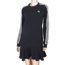 아디다스 여성용 삼선 원피스 DRESS W