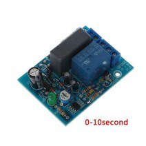 AC 220V 가변 타이머 지연 스위치 켜기/끄기 시간 릴레이 모듈 C5AC, 0 to 10 Seconds