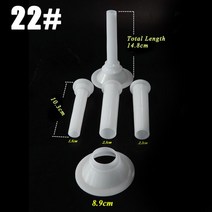 소세지충진기 콜라겐 소시지 케이싱 21/26/30MM 노즐 깔때기 필러 튜브 고기 소세지 메이커 핫도그 주방 기, 08 22