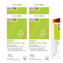 스키니랩 애플페논 풋사과 다이어트 젤리, 4박스