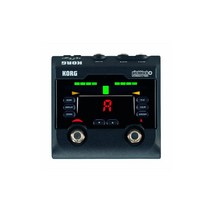 KORG 코르그 트루 바이패스 사양 기타 베이스 2개 동시접속가능 페달 튜너 pitchblack+ PB02