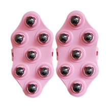 림프 순환 마사지볼 지압 안마, 혼합색상, 4개