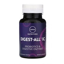 MRM Nutrition Amylase 아밀레이스 Protease 단백질분해효소 Glucoamylase 말테이스 Bromelain 브로멜라인 효소 60 식물성 캡슐