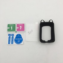 전기자전거스로틀 일반 귀여운 만화 케이스 강화 화면 보호기 Garmin 자전거 GPS 컴퓨터 가장자리 용 필름 130 520 530 820 1000, [06] 520 black cat