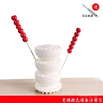 탕후루 진열대 선반 장사 스탠드 축제 노점 솜사탕, 직경18x4단26cm(색상비고)