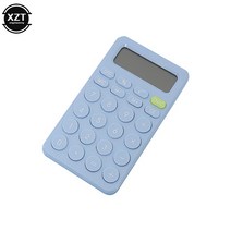 공학용계산기 기사 카시오 재무용 학교 학생 위한 자리 책상 미니 과학 계산기 금융 비즈니스 회계 도구 캔디 컬러 계산기 공급, 파란색