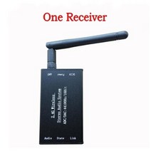 무선 영상 송수신기 hdmi 카메라 유튜버장비 5 2 4 스테레오 오디오 송신기 수신기, 하나의 수신기, 없음, 1개