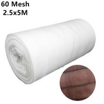 안전망 하우스 농작물 농사 동물방지 15M 그물 정원 보호 식물 야채 곤충 과일 관리 커버 꽃 온실 해충 방, 10 60 Mesh 2.5x5M_01 60 Mesh