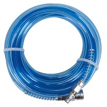 우레탄연질파워호스 8*4.5*30M(투명청색)