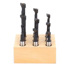 보링 비트 목공 9pcs 생크 바 세트 f1 유형 커터 cnc 밀링 도구 키트 선반 용, 한개옵션0