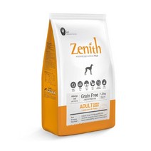 바우와우 국내산 강아지사료 반습식 소프트사료 그레인프리 양고기와 감자 제니스 어덜트 1.2kg