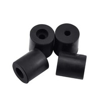 4 PC를 3D 프린터 레벨링 부품 Heatbed 실리콘 수평 열은 열 ANET A8 만호 D9 Anycubic 메가위한 버퍼를 침대